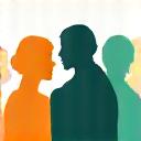 Diverse group of people smiling